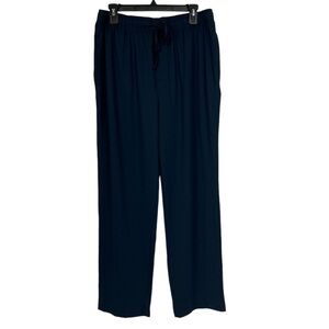 32 Degrees Men’s Lounge Pants Sz Large Navy Blue Elastic Waistband W/Drawstring